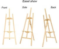 تأجير يومي بالقطيف | حامل ومسند ستاند لوحة رسم خشب...