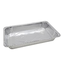 البرستيج | كرتون صحون قصدير مستطيل | وليمة | مع غط...