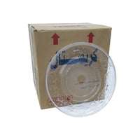 الحمد | كرتون صحون كريستال دائري | مقاس 33 سم | 10...