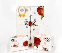 اسوارة النور | مناديل روز ناعمه | 40 حبه 500 منديل...