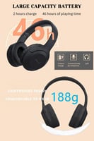 اويداس | سماعات راس فوق الاذن بلوتوث V5.3 هاي فاي...