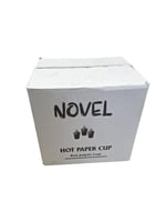 نوفل | كاسات ورقية حراري بدون يد | قهوة | 4 انز |...