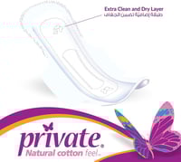 نابكو | برايفت | فوط صحية بالاجنحة | نسائي | رقيقة...