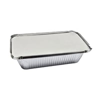 لامينا | صحون قصدير مع غطاء | كرتون | 800 حبة | رق...