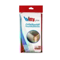 ويتي | اكياس شفاف بلاصق | مقاس 8x16 سم | 180 حبة |...