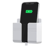 حامل جوال جداري لاصق ابيض Wall Mobile Phone Holder...