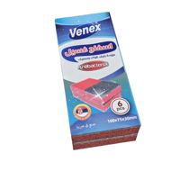 فينيكس | اسفنج غسيل تنظيف | مع وجه ليف | 6 حبة | ك...