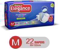 سانيتا اليغنس | للكبار | مقاس وسط | 22 حبة