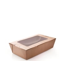 جواد | علب ورقية مستطيلة بغطاء متصل بنافذة | كرافت...