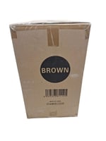 اوكي | زبدية علب ورقية دائري | بني | مع غطاء شفاف...