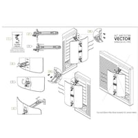 ويتفورمز | موجه هواء مكيف الشباك | صناعة تركية WIT...