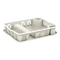 كوزموبلاست | شبك غسيل سلة تجفيف صحون | مع صحن