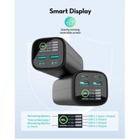 راف باور | شاحن متنقل باور بانك محول الطاقة 4 مداخ...