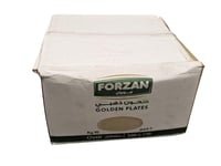 فورزان | كرتون صحون حلى بيضاوي | ذهبي | 170x330 مم...