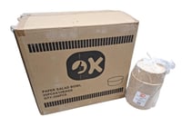 اوكي | زبدية علب ورقية دائري | بني | مع غطاء شفاف...