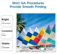 نيكس نوفا | مجموعة حبر طابعة ابسون | ايكو تانك | 6...