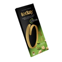 توداي | شوكولاتة غامقة ستيفيا داكنة | بالفستق الحل...