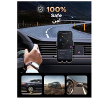 يوجرين | حامل جوال لفتحة مكيف السيارة قفل تلقائي ف...