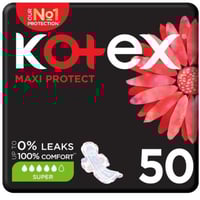 كوتكس | فوط صحية | ماكسي كبيرة مع بالاجنحة | 50 قط...