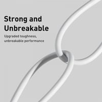 بيسوس | سلك شاحن ايفون 2 متر ابيض Baseus | Superio...