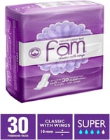 فام | فوط نسائية | كلاسيك | كبير بالاجنحة Fam | Pa...