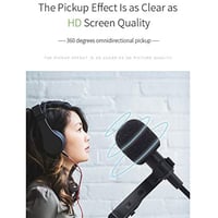 يونيفرسال | ميكروفون ايفون عنقي صغير لايتنينج 1.5...