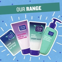 كلين اند كلير | غسول الوجه منعش ومنظف بفعالية عميق...