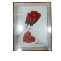 إطار صورة A4 | وردي عريض خشبي | WPW-A4