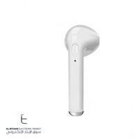 سماعة اذن لاسلكية بلوتوث واحدة 4.1 ابيض Wireless B...