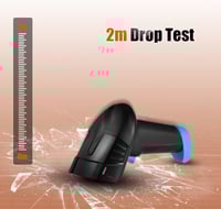 موريليان ماسح باركود لاسلكي محمول باليد | 1D 2D QR...