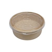 حزمة المستقبل | علب فتة ورقية دائري | كرافت | بني...