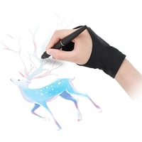 قفاز الرسامين ورسم الجرافيك على التابلت اصبعين Art...