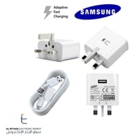 سامسونج | الاصلي شاحن سريع مع سلك تايب سي ابيض Sam...