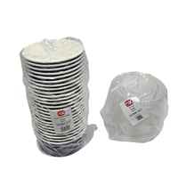 اوكي | زبدية علب ورقية دائري | اسود | مع غطاء شفاف...