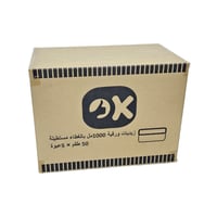 اوكي | زبدية علب ورقية مستطيلة | كرافت | بني | مع...