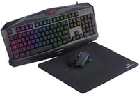 مجموعة مكونة من كيبورد ألعاب باللغتين العربية والإ...