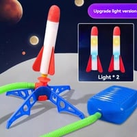 Three-headed rocket launcher with light complete set