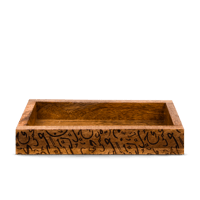 طقم مبخرة خشبي - نحت عربي