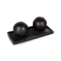 مبخرة "جُمان" – طقم ترافرتين أسود فاخر