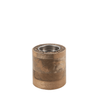 طقم مبخرة بتصميم عصري ونقش هندسي - فاتح