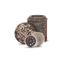 مبخرة "سندس" – تيرازو رمادية بغطاء دائري