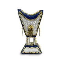 مبخرة حايلية - أزرق ملكي (كبيرة)