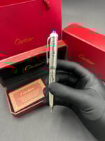 قلم كارتير الباشا - فضي منقوش