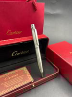 قلم كارتير سانتوس فضي