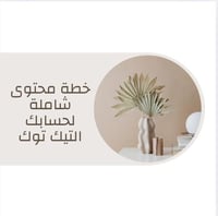 عمل خطة محتوى شاملة لحسابك في التيك توك