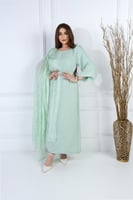 جلابية مطرزة بطراز هندي