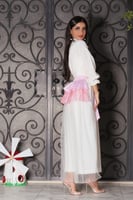 فستان ثوب مع حزام