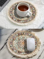 بساط الشاي الدائري (عدة خيارات)