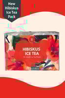 شاي الكركديه البارد