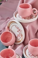 مجموعة الساكورا 12 قطعة من اكواب القهوة